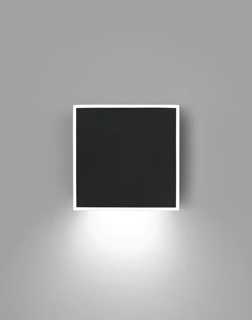 Flush Wall Light with LED - White