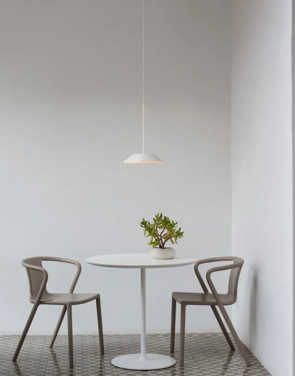 Mayfair Pendant Light - Graphite, Orange