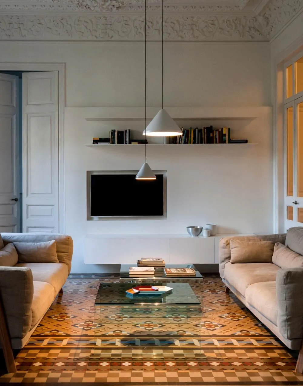 North 5670 Pendant Light - Beige