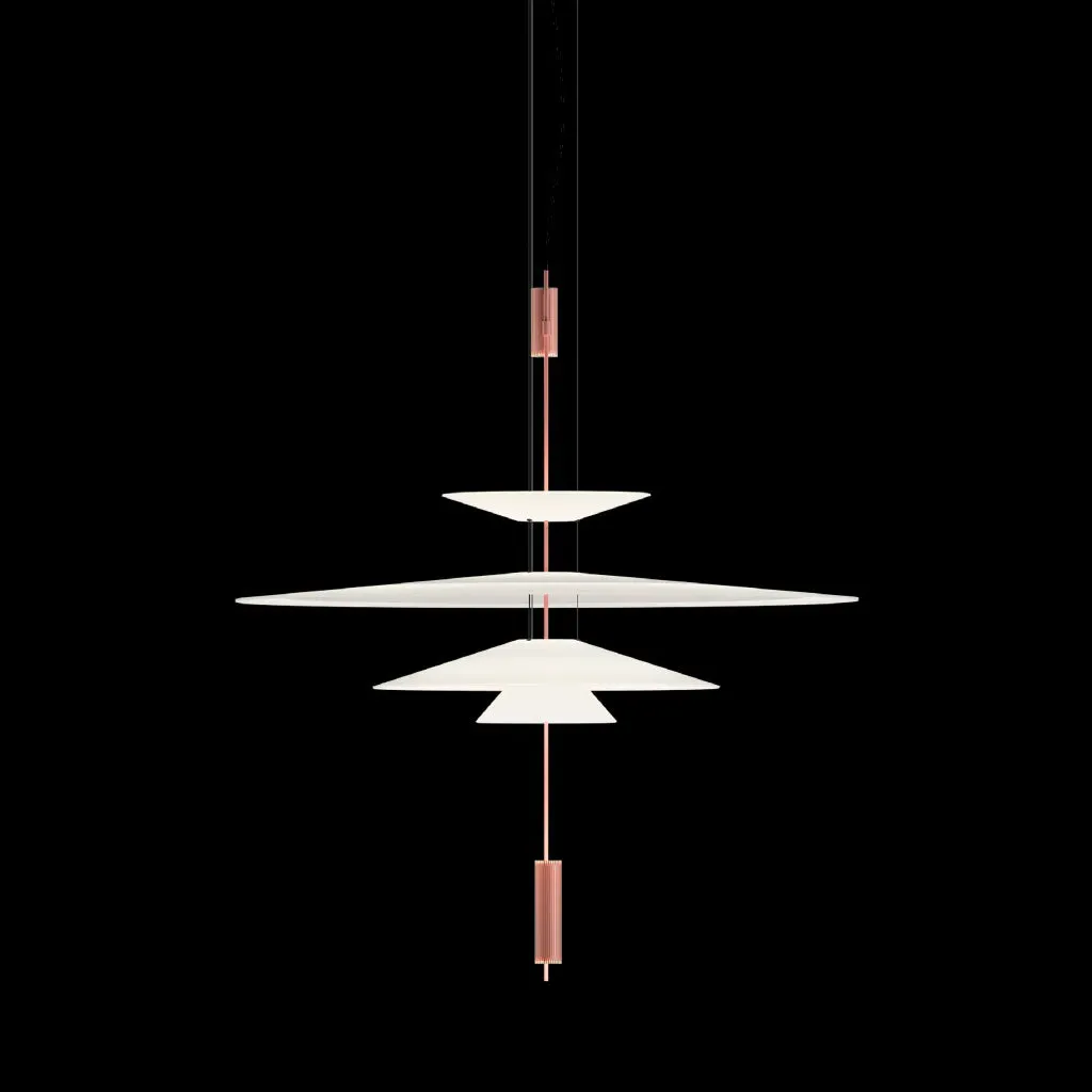 Pendant Light with LED - Copper, Metal image