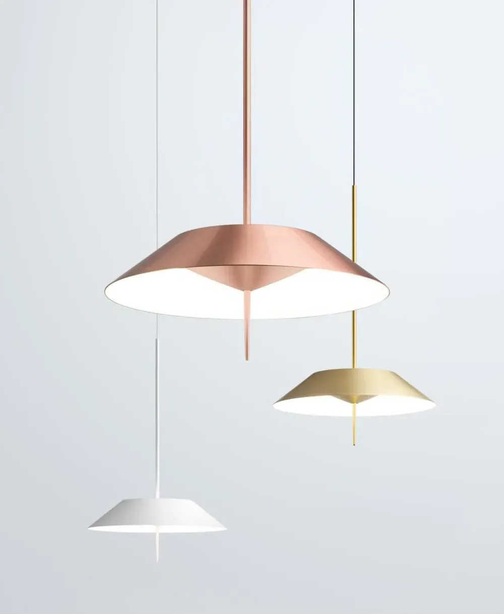 Pendant Light with LED - Gold, Steel