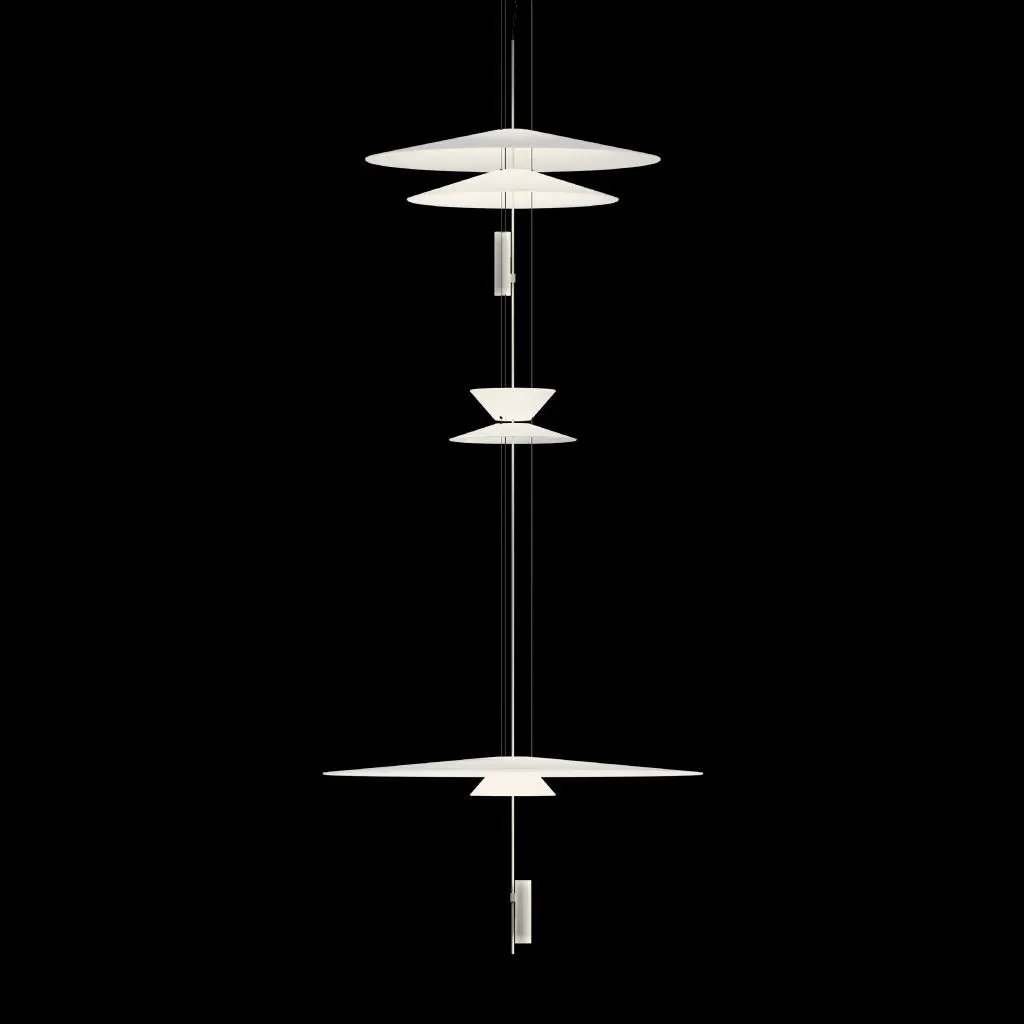 Pendant Light with LED - White, Metal