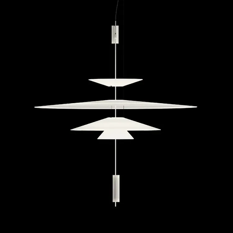 Pendant Light with LED - White, Metal