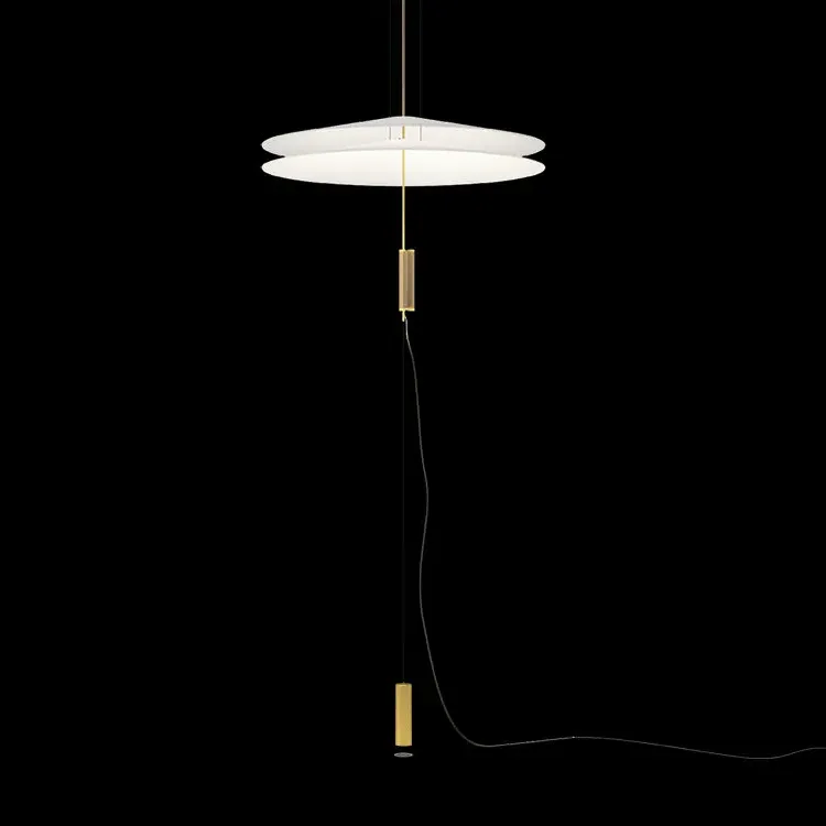 Pendant Light with LED - White, Metal