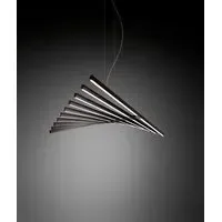 Rhythm Vertical Pendant Light 2141 Uplight - Chocolate