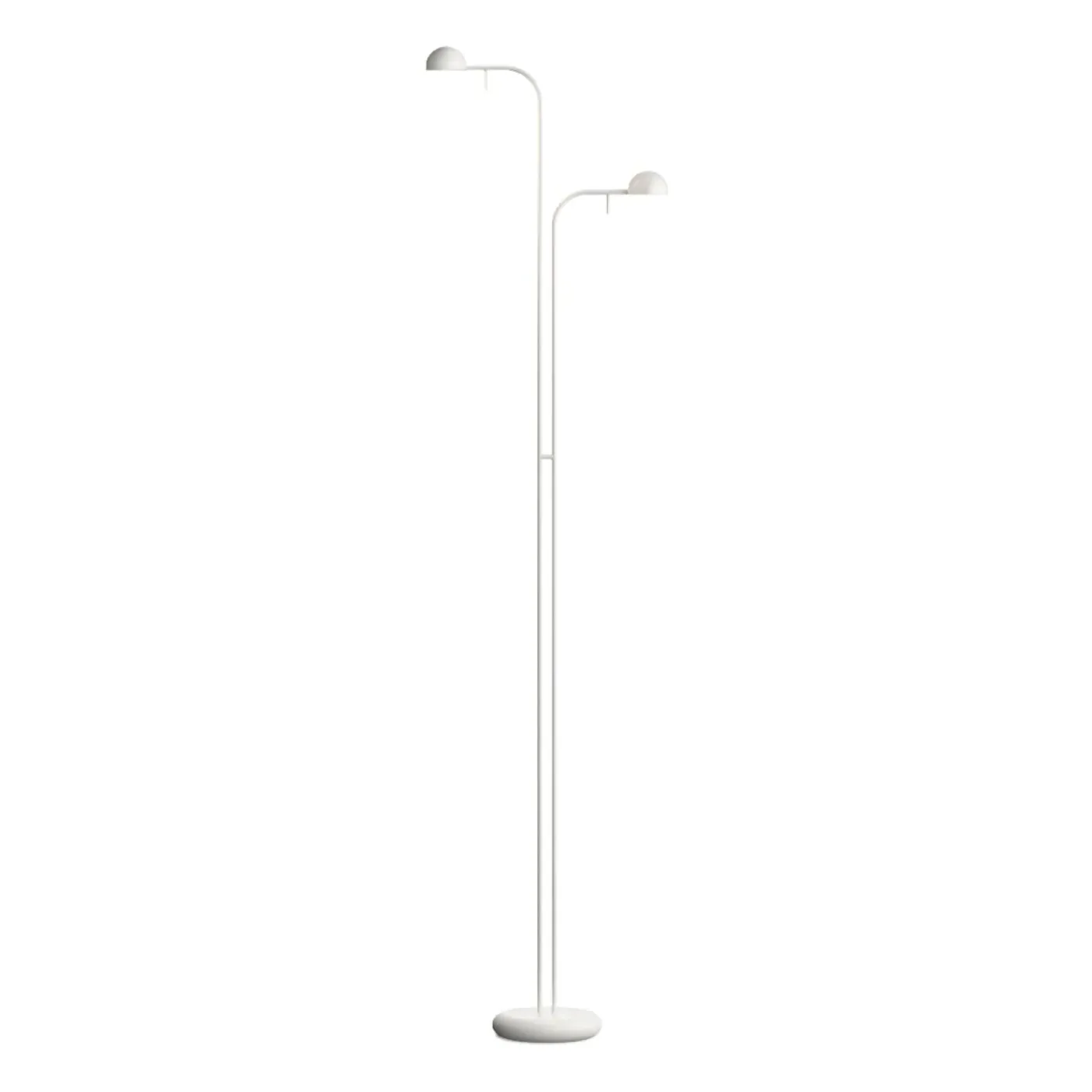 Single Small Floor Lamp - White