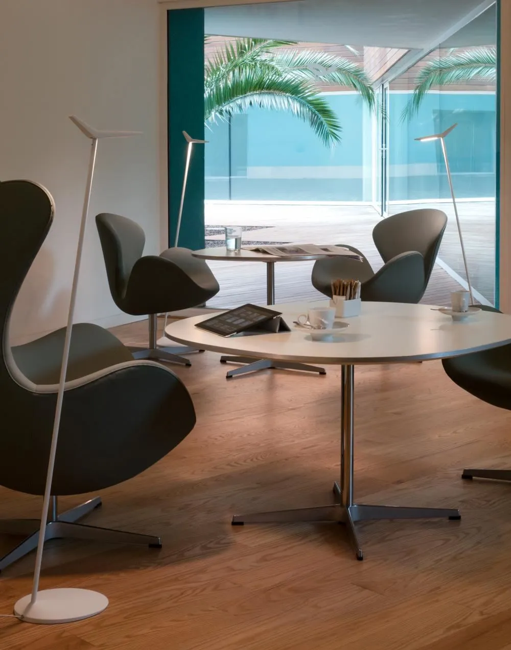 Skan Floor Light - White