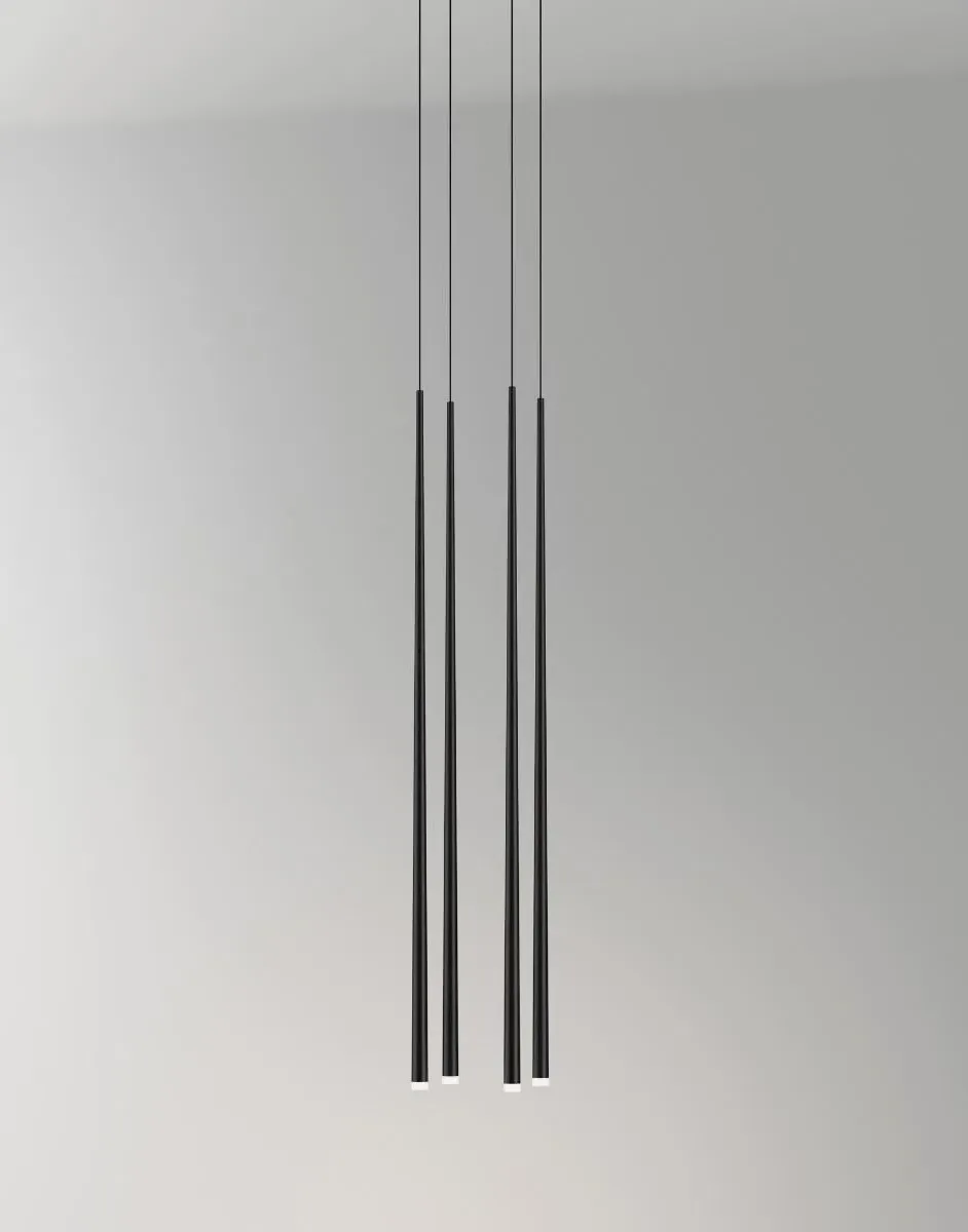 Slim Pendant Light 931 - White, Fiber