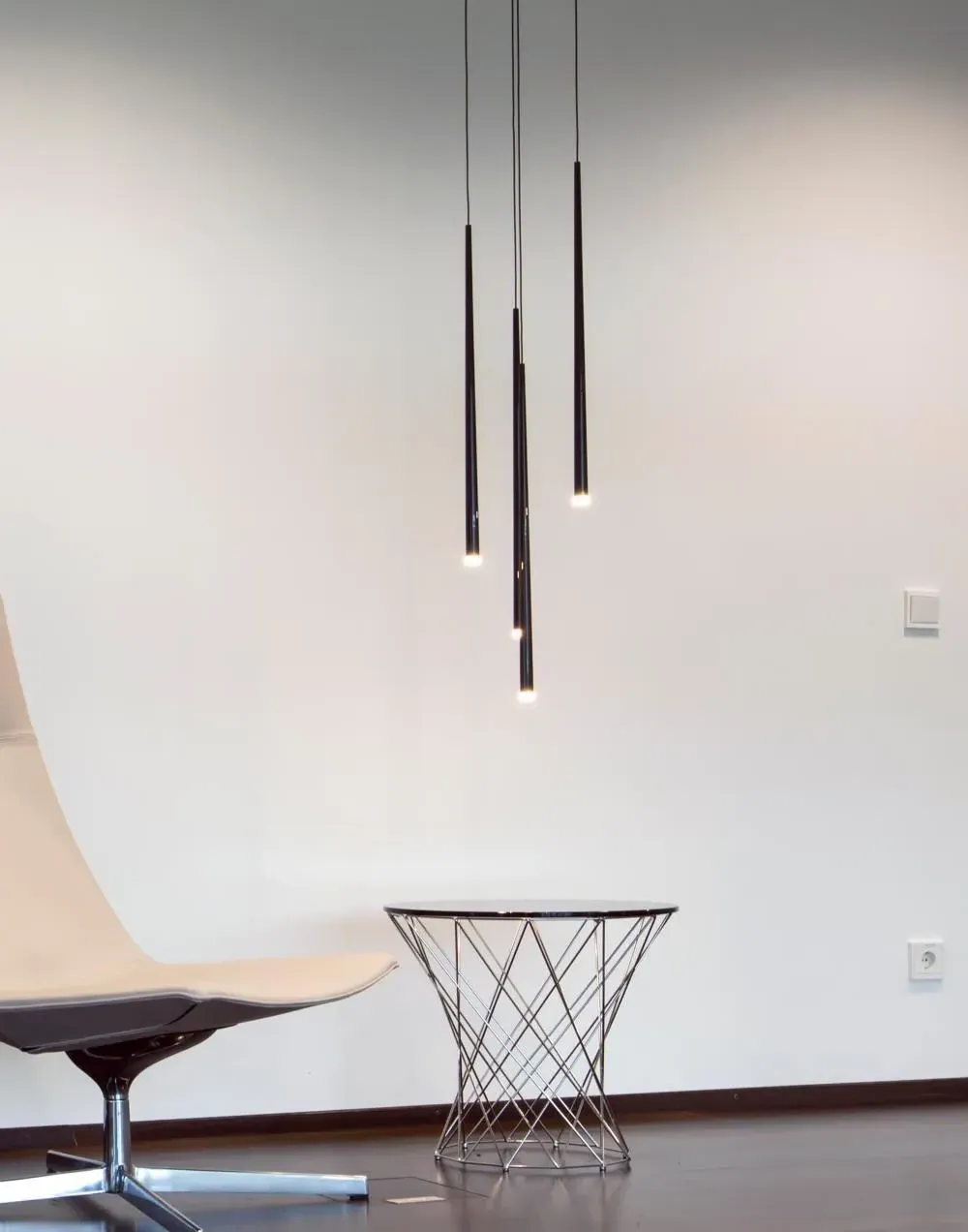 Slim Pendant Light 935 - Black, Carbon Fiber