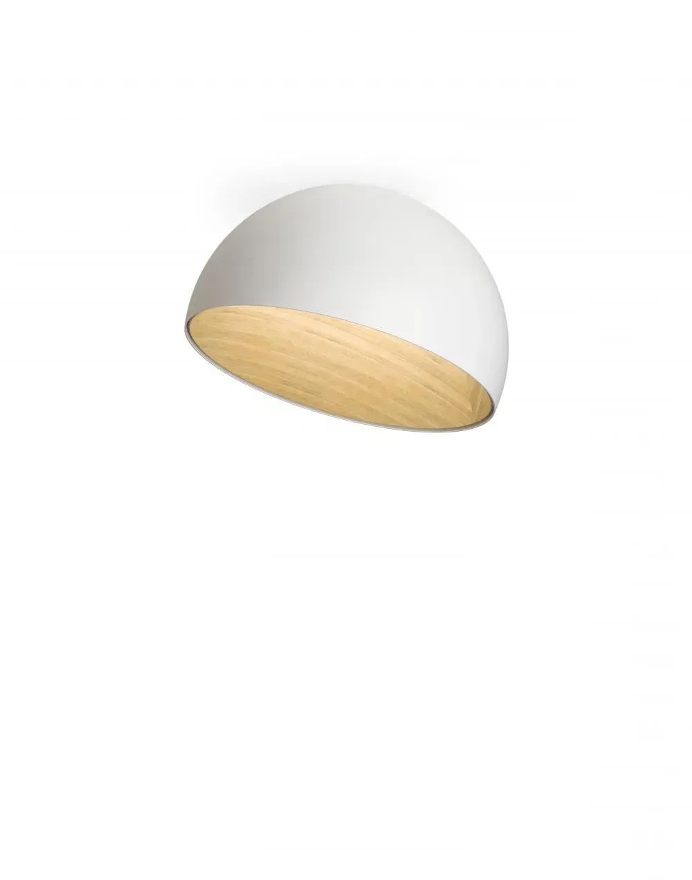 Surface Mount Ceiling Light - White, Oak