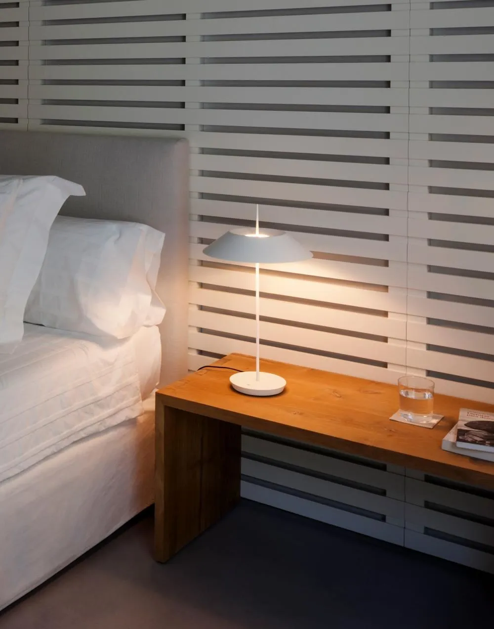 Table Lamp with Touch Dimmer - Green, Steel