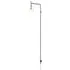 Tempo Wall Light with Adjustable Arm - Graphite, Glass