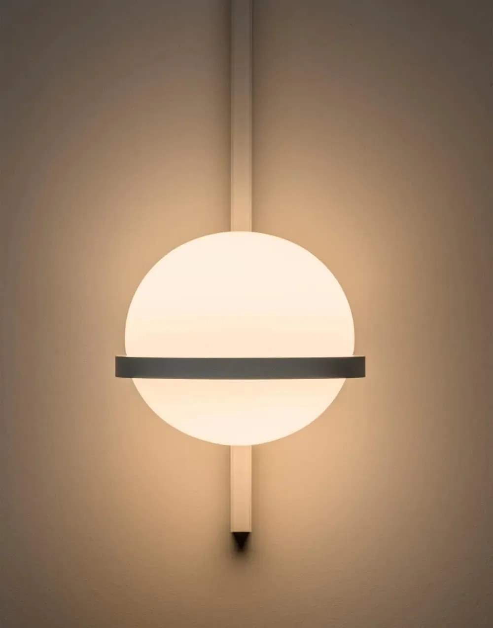 Wall Light with Plant Holder - Graphite, Steel