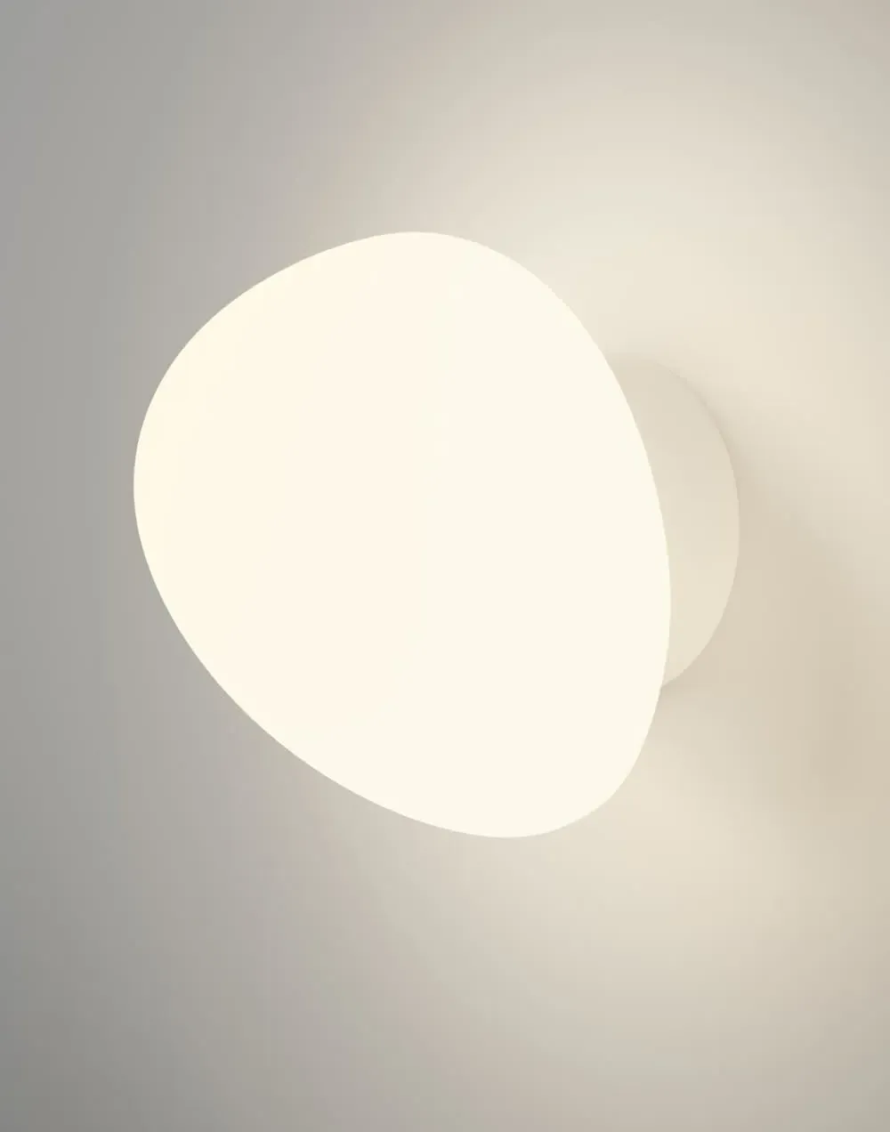 Wall Light with Shelf - White, LED image
