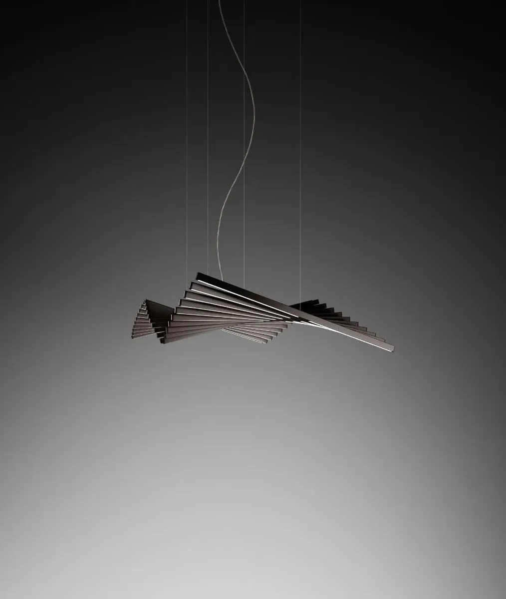 Wave Pendant Light with LED - Off-white