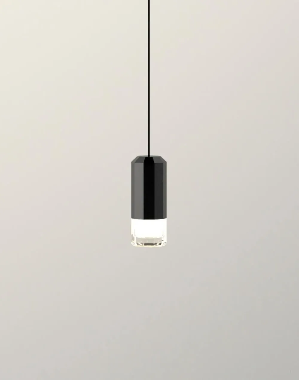Wireflow 1 Pendant Light - Black image