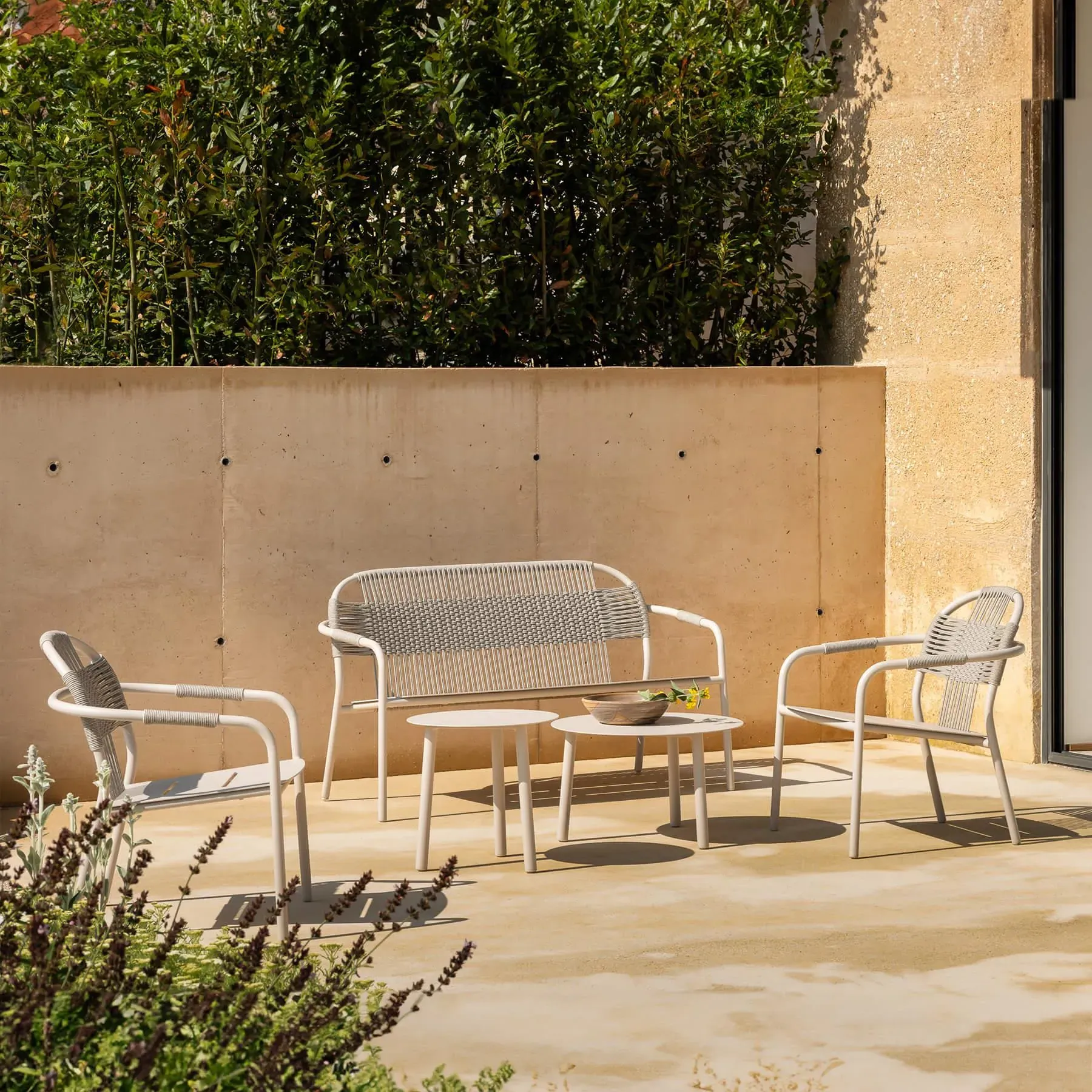 Cleo Garden Sofa - Dune White