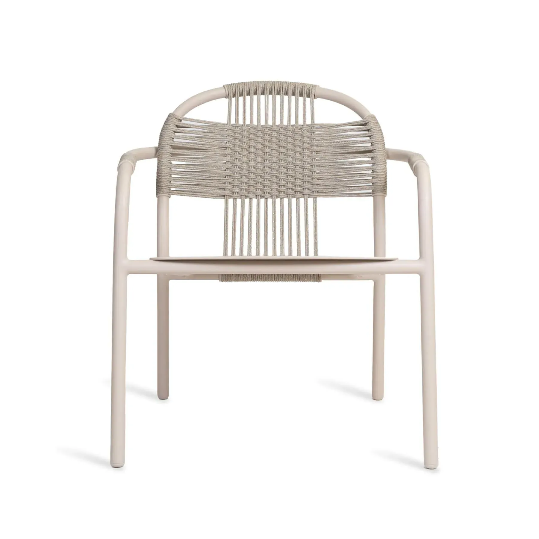 Stackable Garden Lounge Chair - White