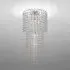 Ceiling Light with Crystal Links - Transparent