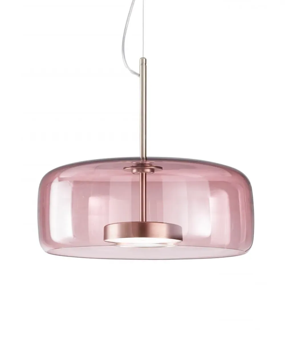 Large Pendant Light - Amethyst, Glass
