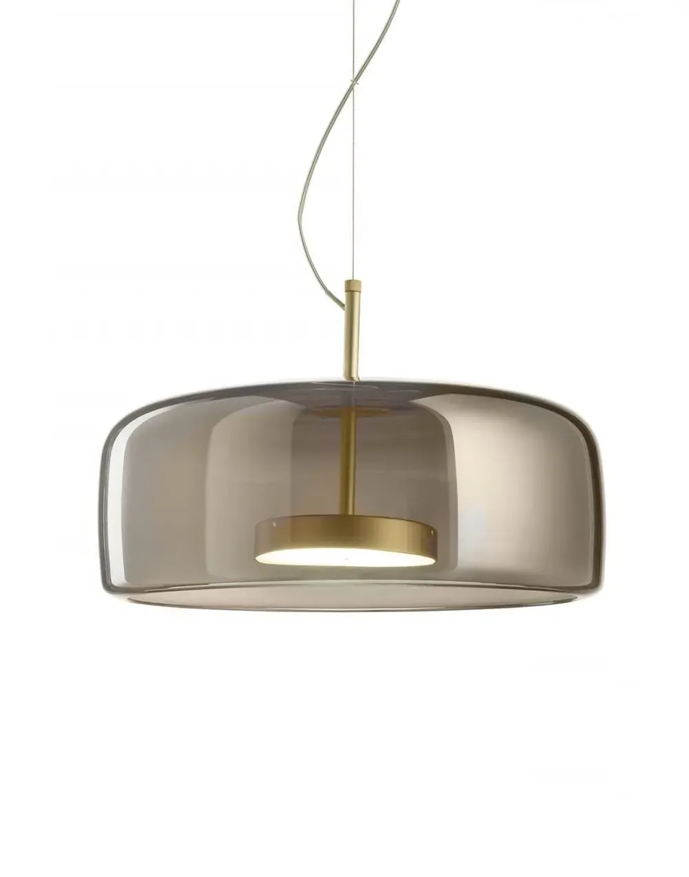 Large Pendant Light - Smokey, Glass