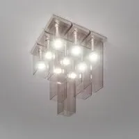 Small Cluster Ceiling Light - Smoke Glass