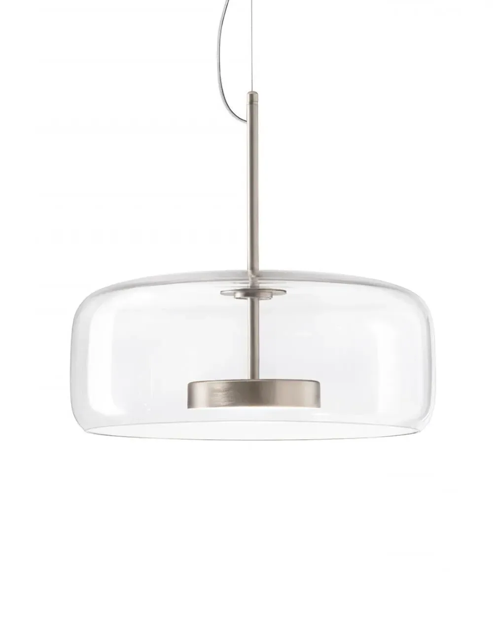 Small Pendant Light - Amethyst, Glass