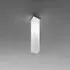 Tubes Medium Ceiling Light - Smoky White, Glass