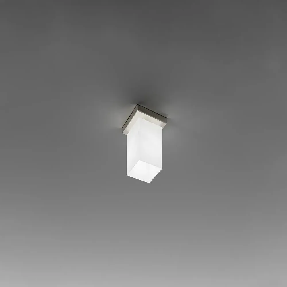 Tubes Small Ceiling Light - Smoky White, Glass