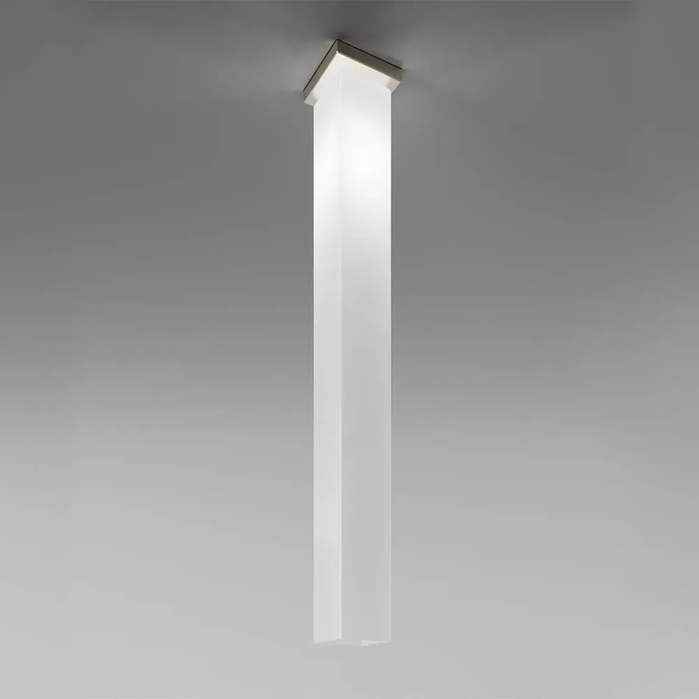 Tubes Small Ceiling Light - Smoky White, Glass