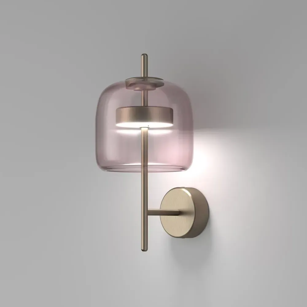 Wall Light with LED - Amethyst, Glass image