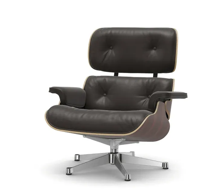 Classic Lounge Chair - Chocolate, Leather image