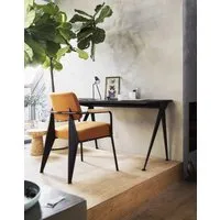 Compas Direction Desk - Dark Oak, Metal