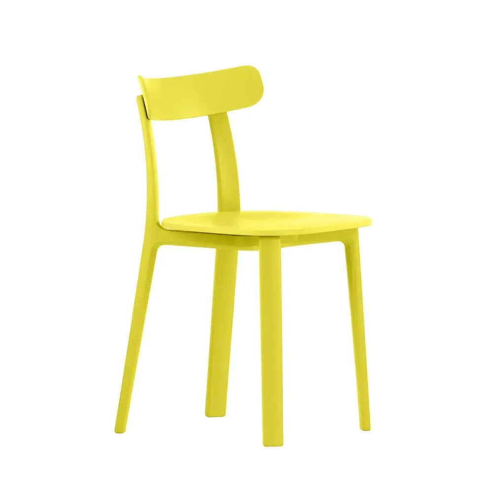 Dining Chair with Flexible Backrest - Buttercup, Plastic
