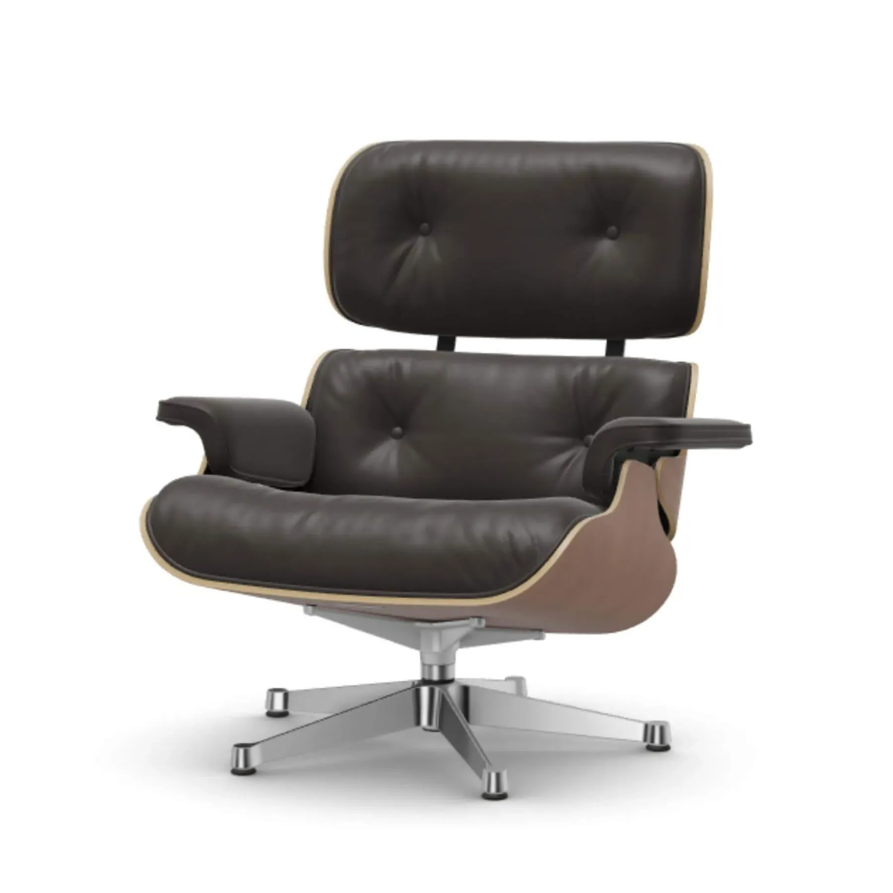 Eames Lounge Chair - Chocolate, American Cherry