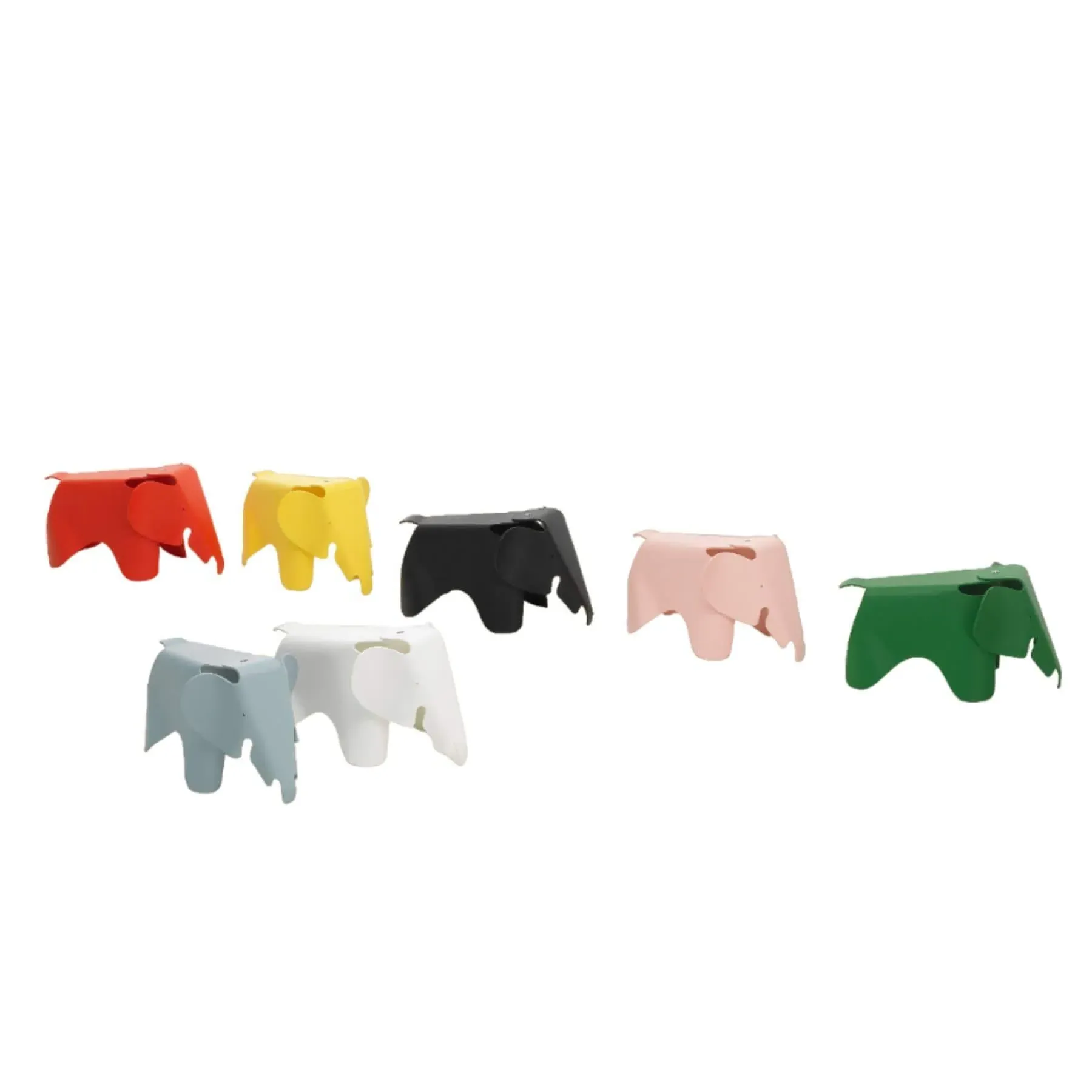 Elephant Decorative Object - White, Plastic