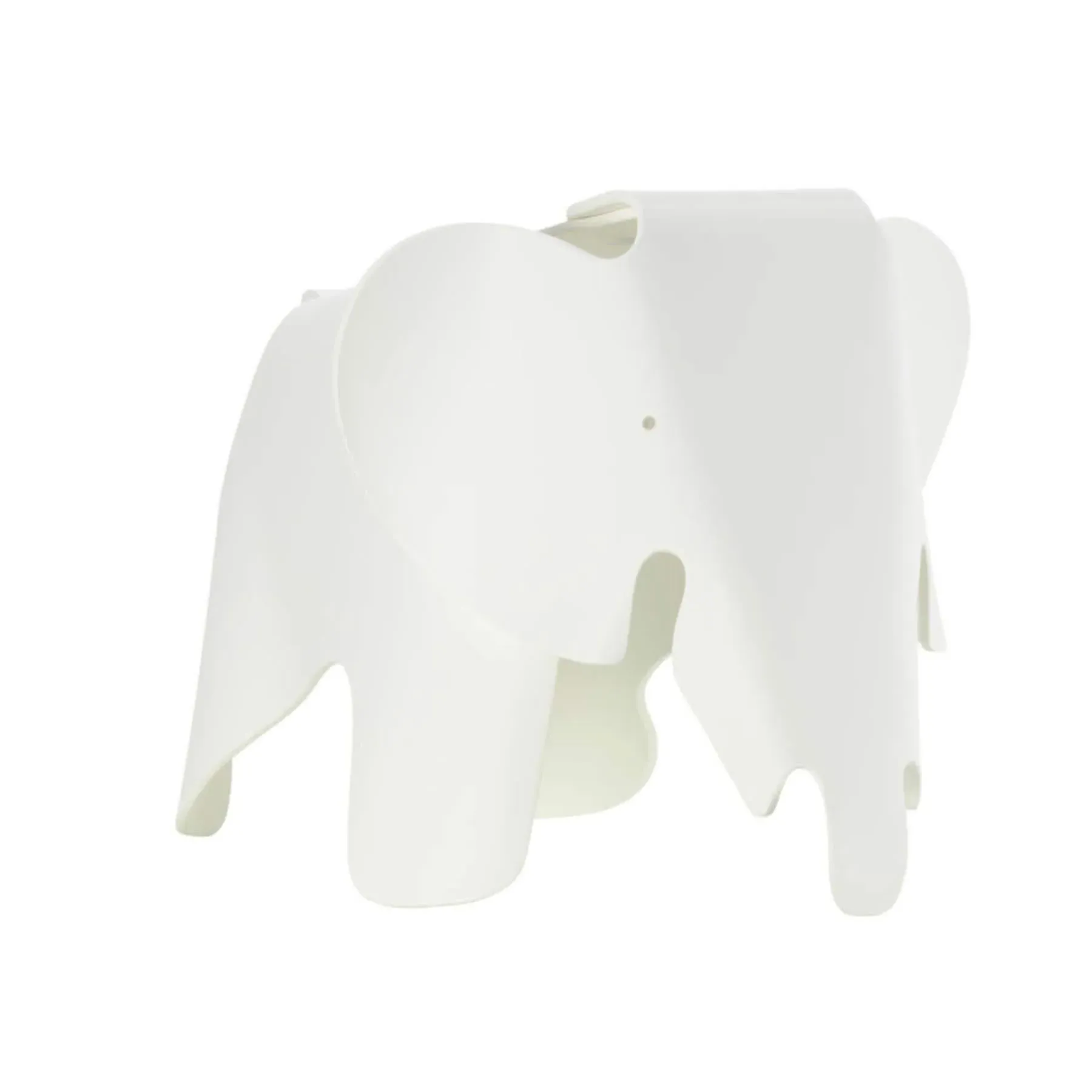 Elephant Decorative Object - White, Plastic