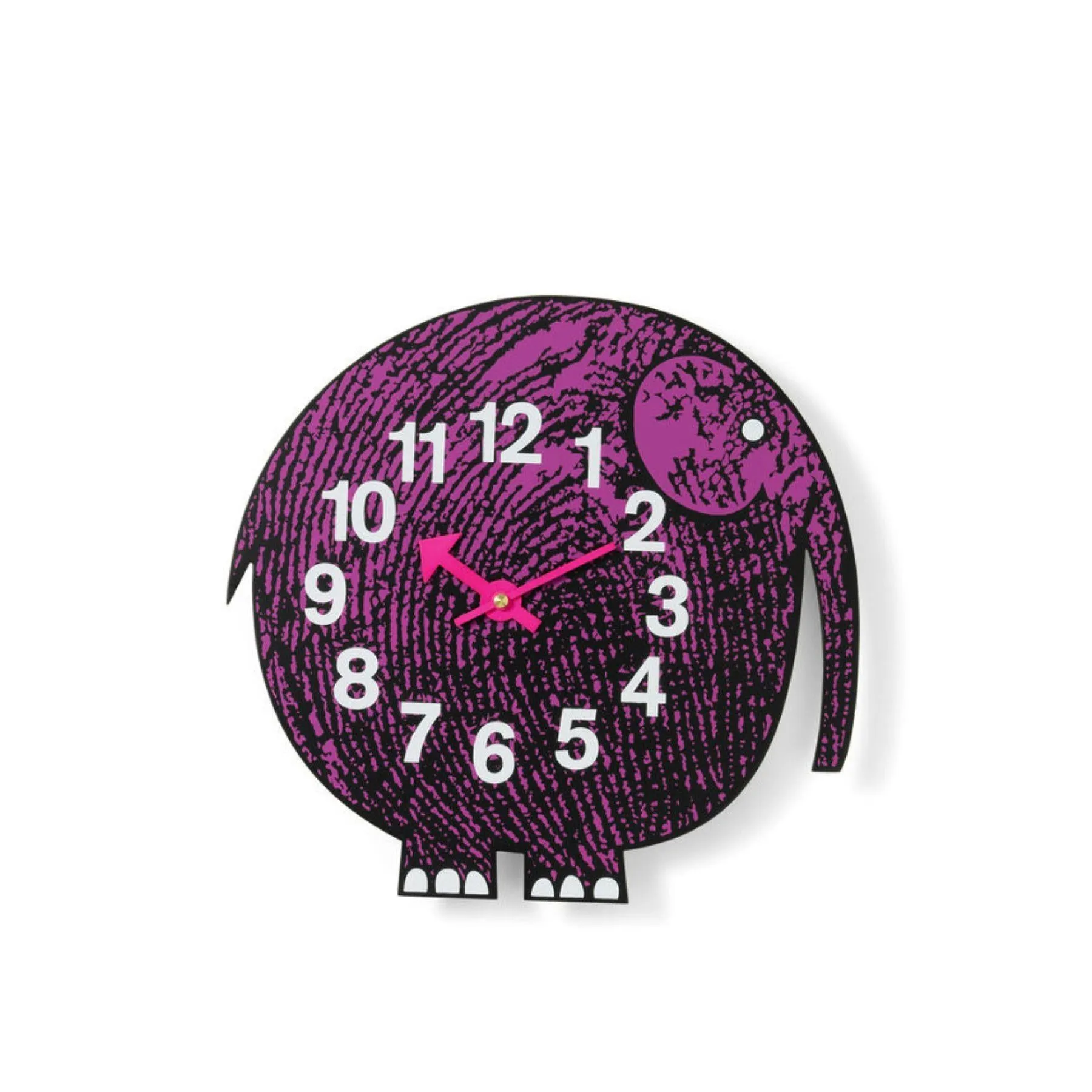 Elephant Wall Clock - Animal Design