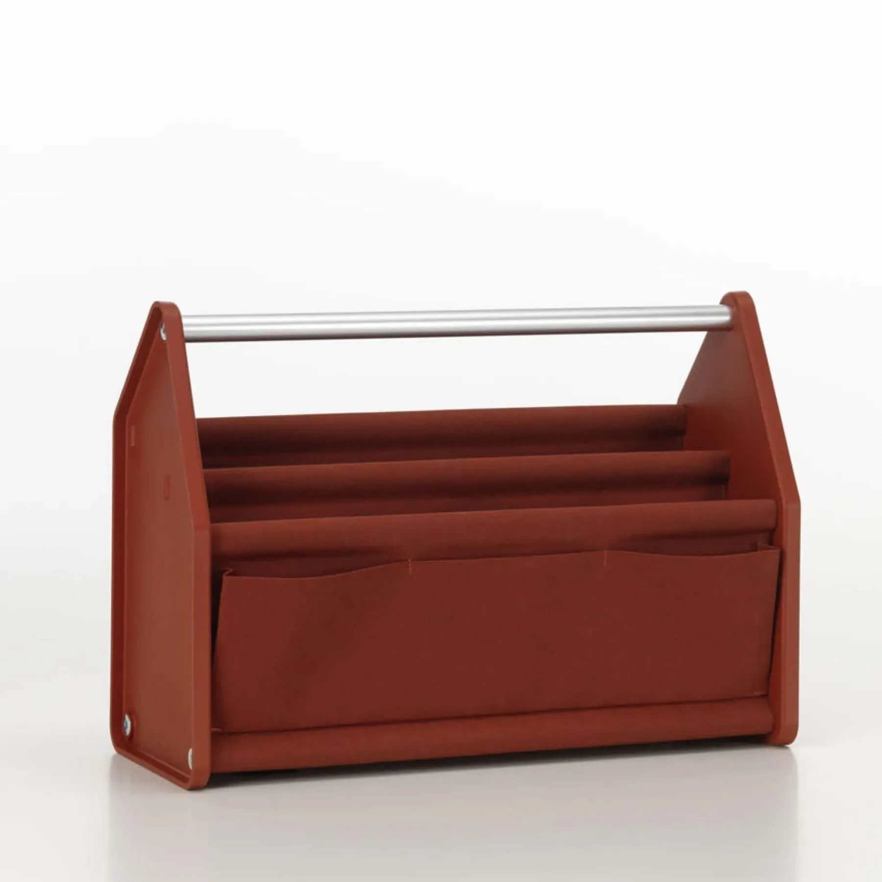 Large Storage Box with Handle - Brick