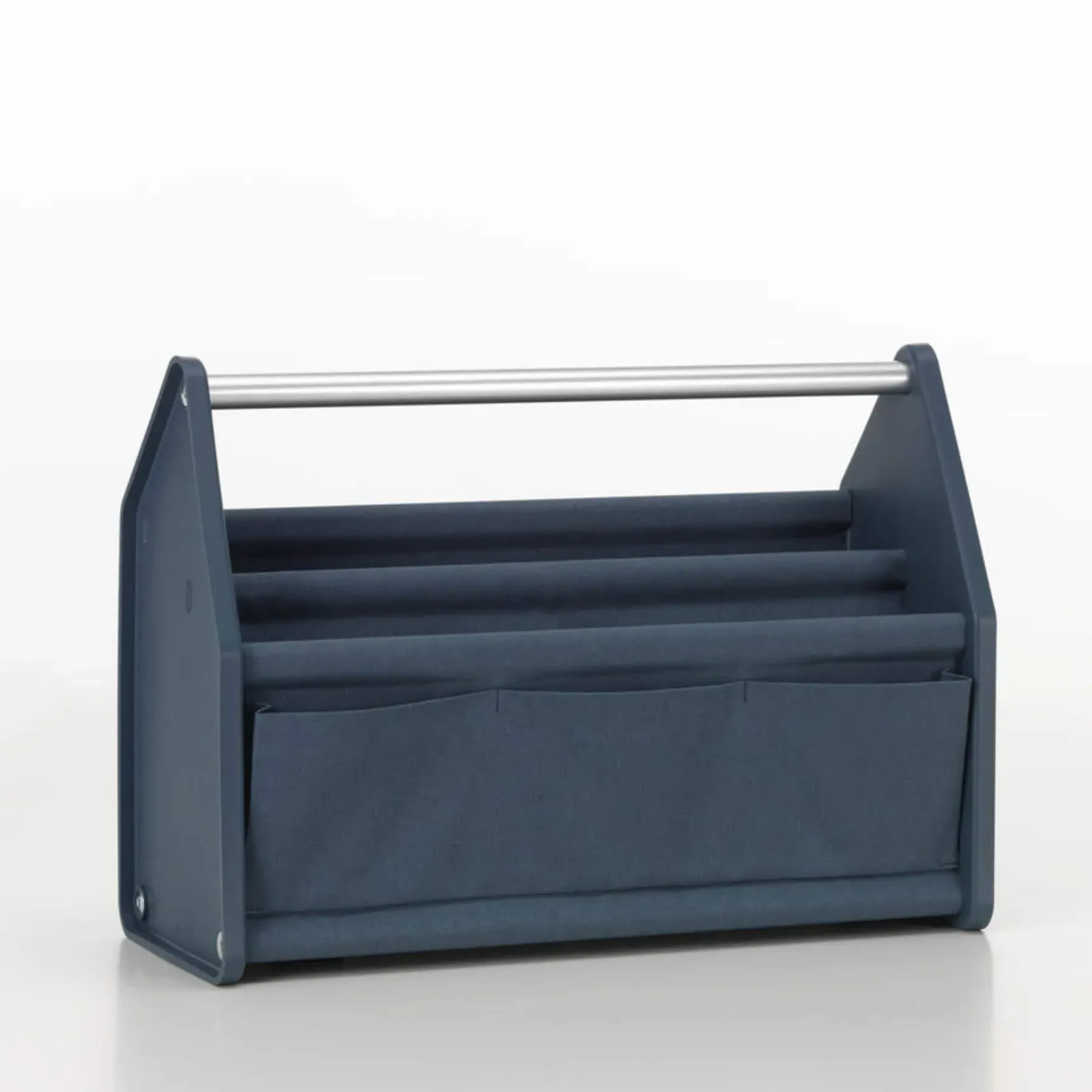 Large Storage Box with Handle - Grey