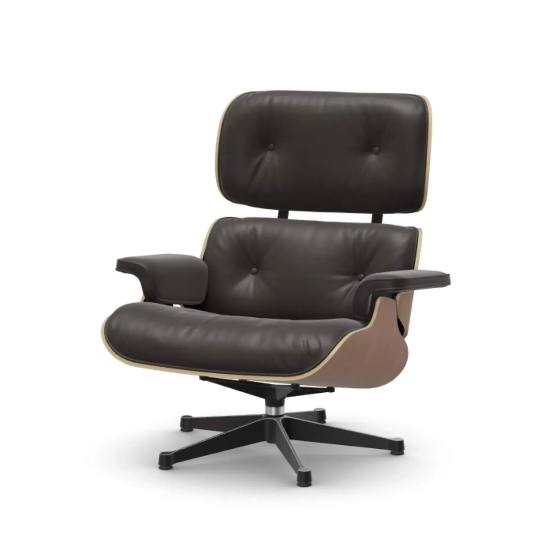 Lounge Chair - Chocolate, Leather image