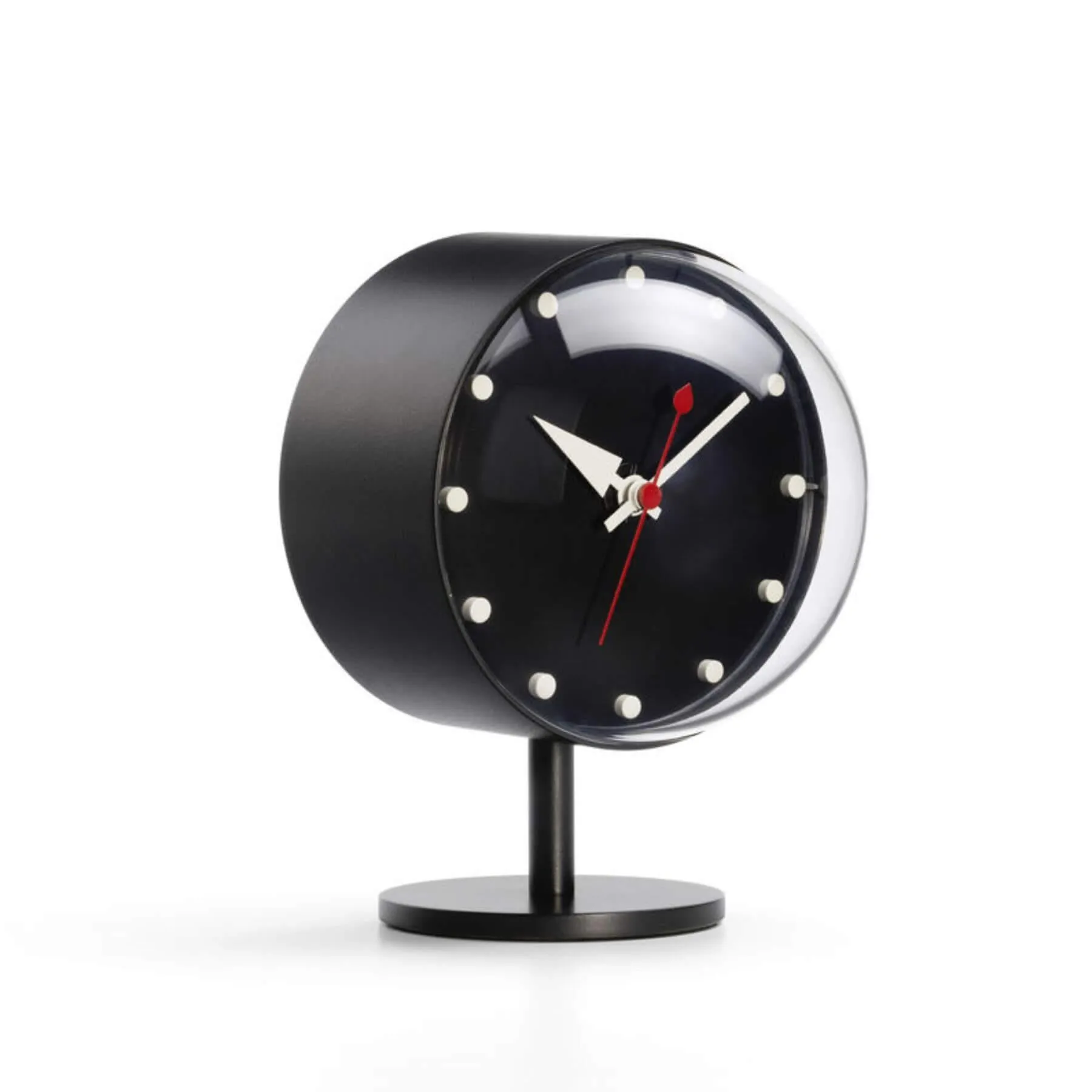 Night Desk Clock with Quartz Movement - Gold