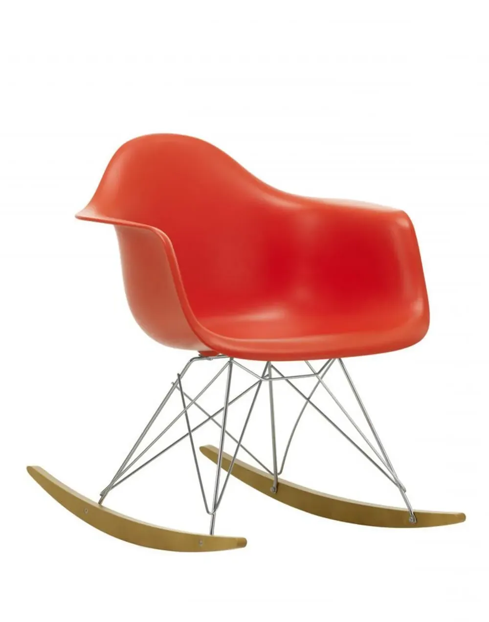 Rocking Chair with Arms - Black, Polypropylene