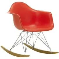 Rocking Chair with Arms - Red, Polypropylene