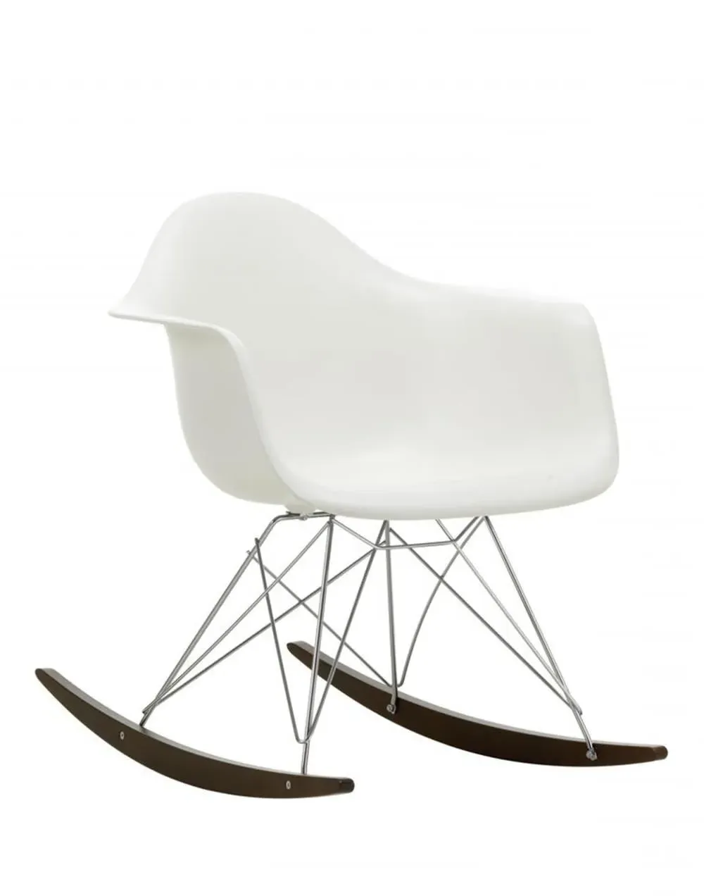 Rocking Chair with Arms - White, Polypropylene
