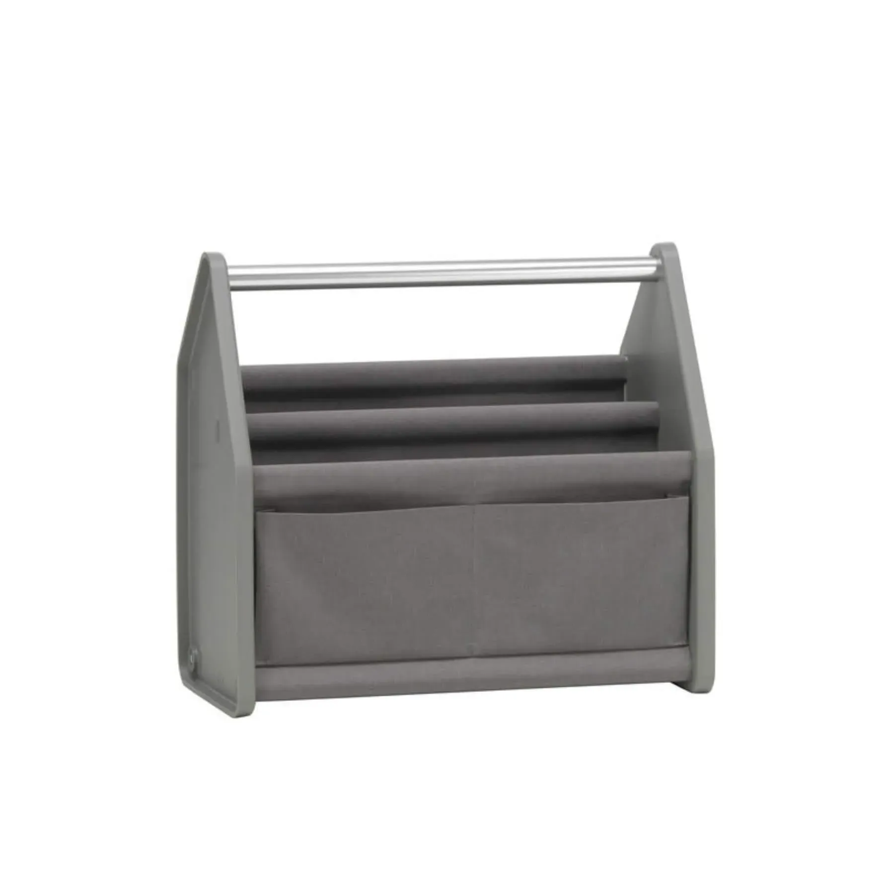 Small Storage Box with Handle - Grey