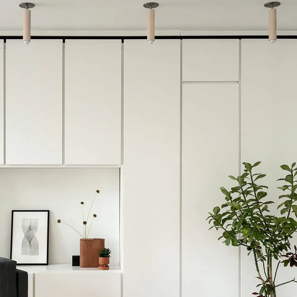 Flush Mount Ceiling Light - Oxidised Ash