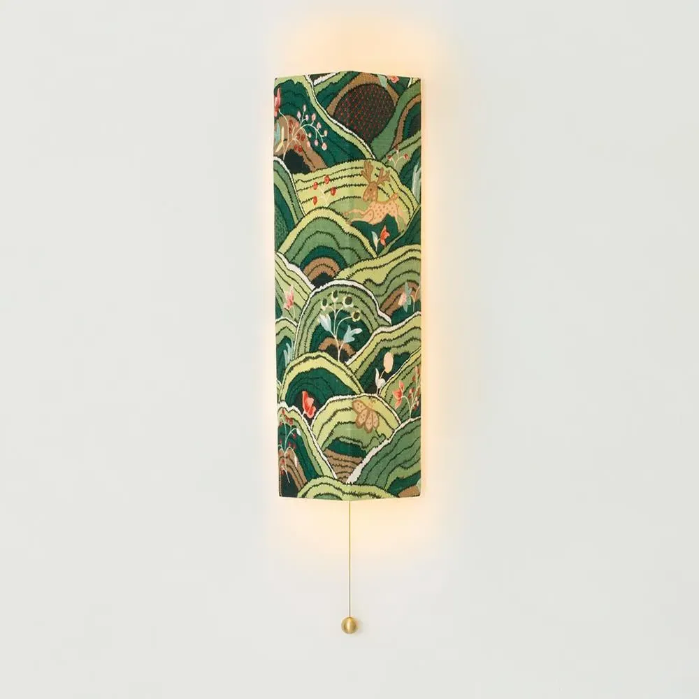 Gable Wall Light - Rolling Hills Pattern