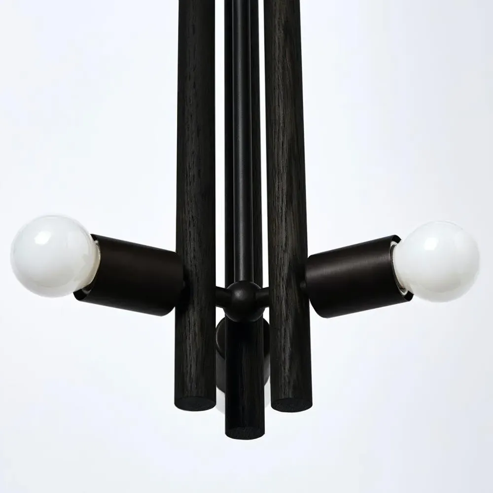 Medium Pendant Light - Oak, Wood