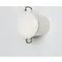 Park Flush Mount Wall Light - White Enamel
